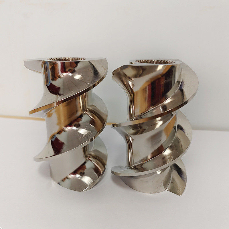 Threaded Element Threaded Block Kneading Block Twin Screw Plastic Granulator Accessories Meshing Block Kneading Block