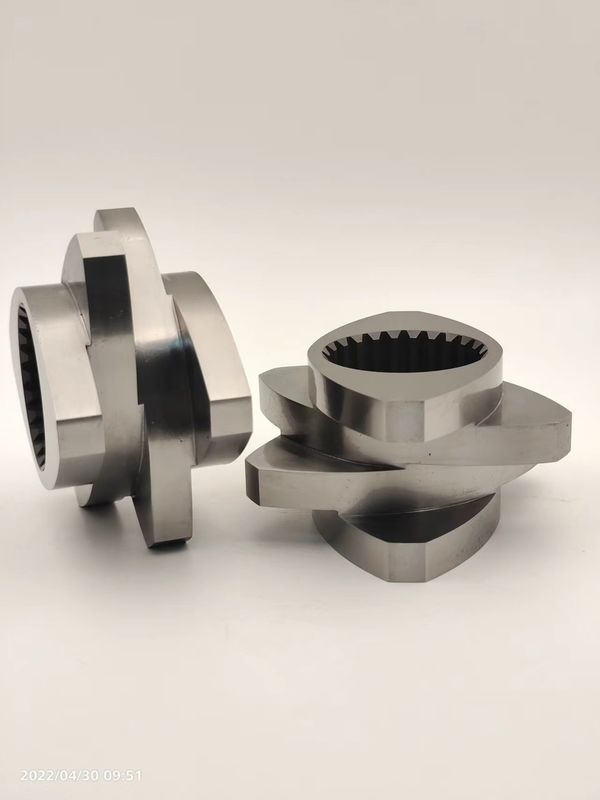 Twin Screw EXTRUDER Elemenet Kneading Block Meshing Block  Corrosion And  Wear Resistant