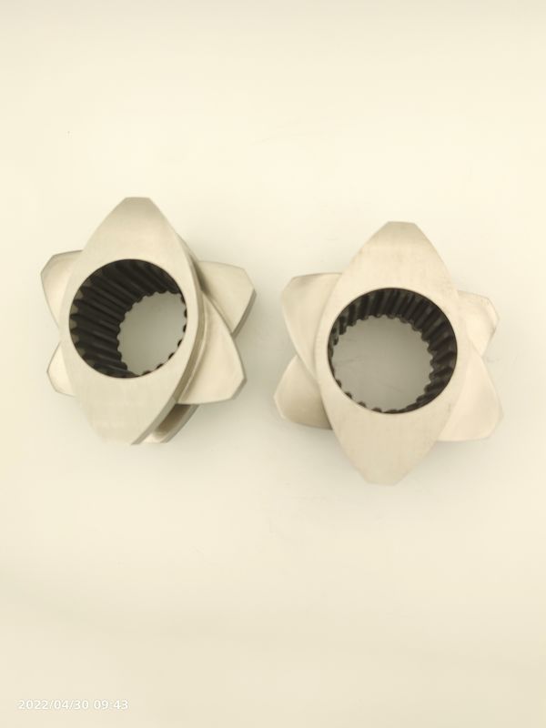 Twin Screw EXTRUDER Elemenet Kneading Block Meshing Block  Corrosion And  Wear Resistant