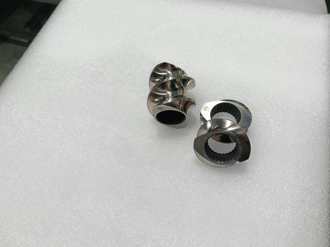 High Speed Tool Steel Convey Screw Element Element Screw For Twin Screw Extruder Machine