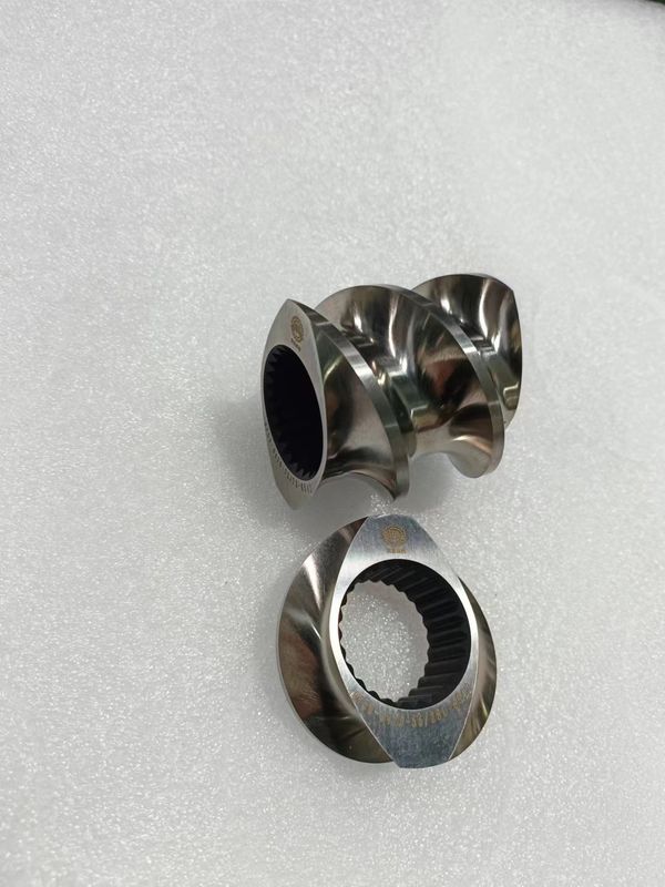 40 Mm Pitch Screw Element Incorporating Sand Blasting Polishing Technique Providing Reliability in Heavy Duty Industrial