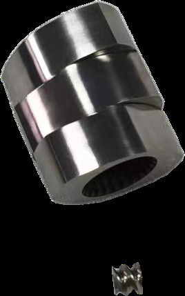 Melting Zone Twin Screw Extruder Parts 30° 45° 60° 90° Angle Screws 71mm OD