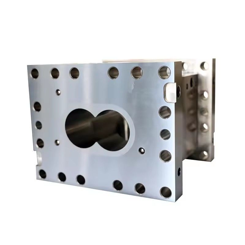 Parallel Twin Screw Plastic Extruder High Wear-Resistance And Corrosion-Resistance Screw Elements And Customized Barrel