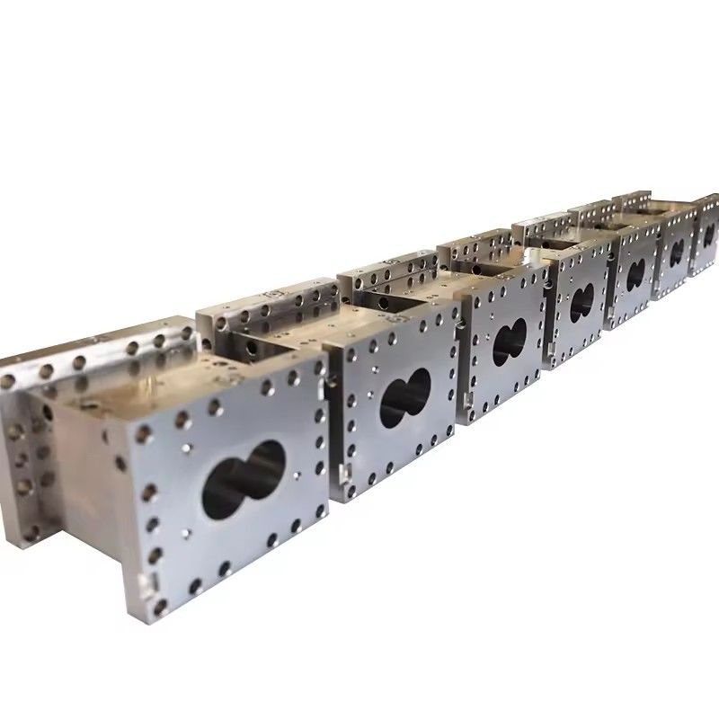 Parallel Twin Screw Plastic Extruder High Wear-Resistance And Corrosion-Resistance Screw Elements And Customized Barrel