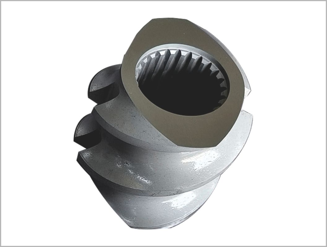 112mm Extruder Screw Elements 6542 Material For Big Food / Snacks Extruder Zsk Screw Element  Product Name:112mm Extruder Screw Elements 6542 Material