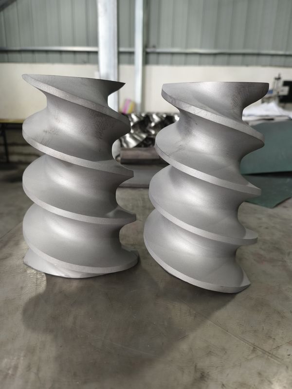 Wear-resistant 120mm Hole Diameter Assembly Screws And Barrels For plastic Extruder Spare Parts Professional