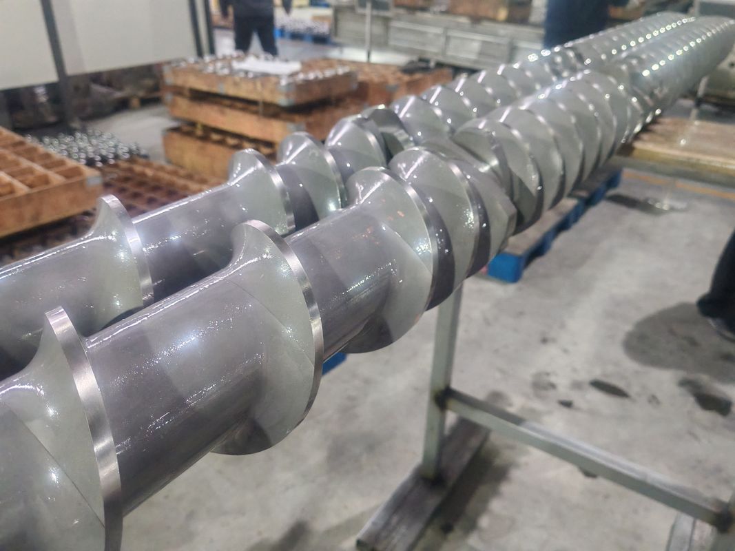 Precision Engineered Berstoff Twin Screw Extruder Screw Segemets and Barrel for Superior Results