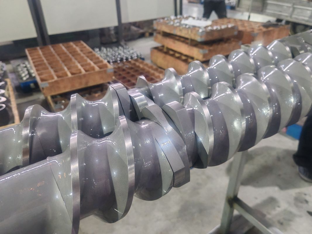 Precision Engineered Berstoff Twin Screw Extruder Screw Segemets and Barrel for Superior Results