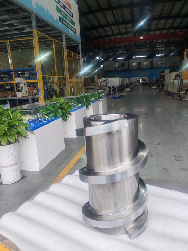 PP PE POM PVC PET Extruder Spear Parts For Co-rotating Plastic Machinery