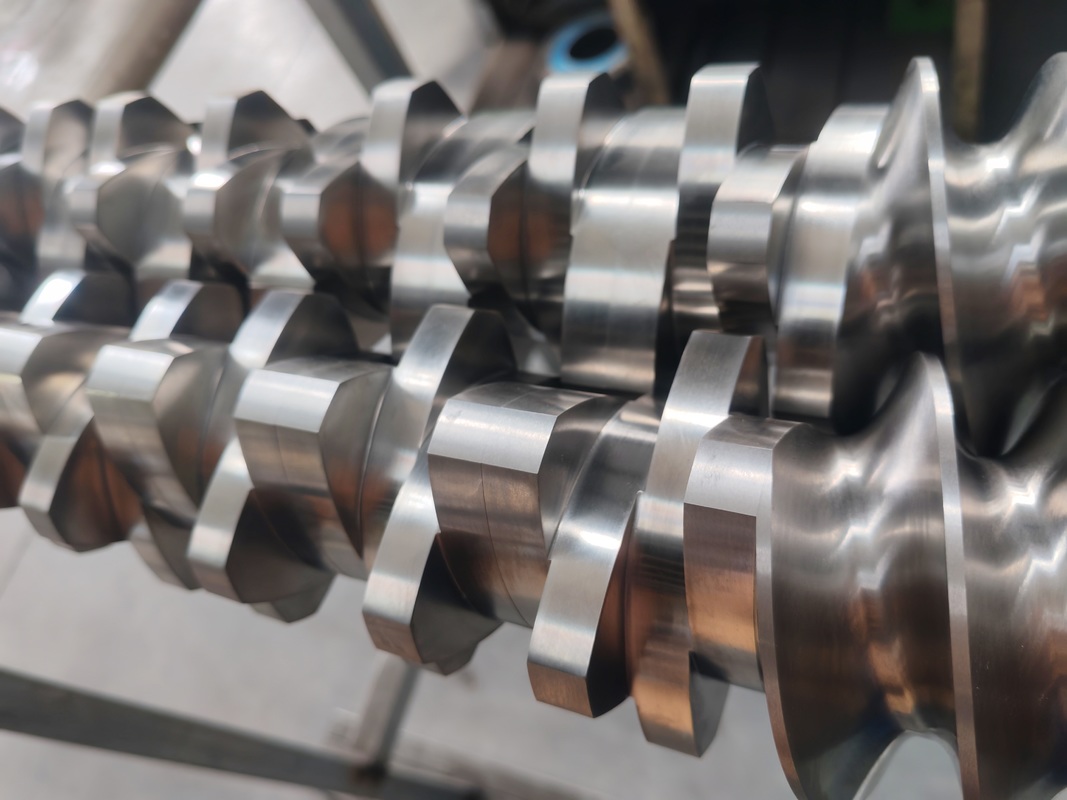 STS 95 Twin Screw Extruder Screw Elements with ISO 9001 Certification and Customized Options