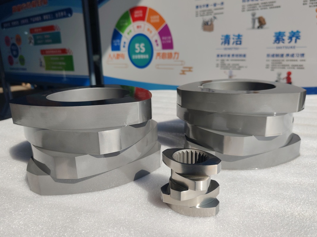 SZK 250 Twin Screw Extruder Screw Elements with ISO 9001 Certification and Customized Options