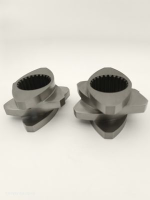 Twin Screw Extruder Kneading Blocks 12mm - 300mm High Shearness  And Blendness