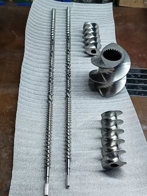 Fodder Wenger Extruder Parts Twin Screw Extruder Parts