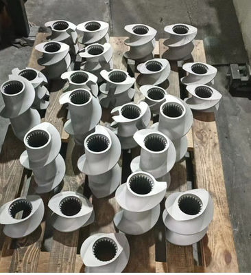 Fodder Wenger Extruder Parts Twin Screw Extruder Parts