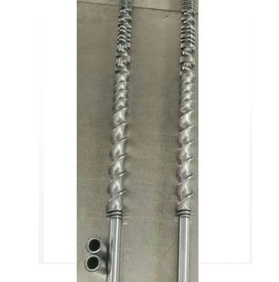 Twin Screw  Extruder Granulator Accessories Meshing Covey Screw Parts From 12mm - 300mm