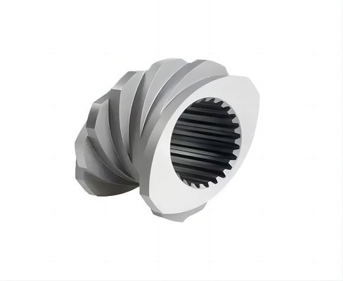 Parallel Twin Screw Extruder Essential Component Customized 12mm Screw Diameter Elements