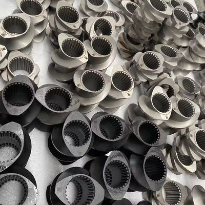 38CrMoAlA Screw Elements Of Parallel Twin-Screw Extruder With Customized Specifications