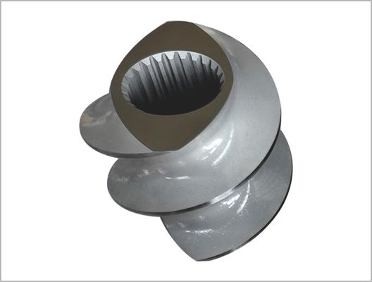 112mm Extruder Screw Elements 6542 Material For Big Food / Snacks Extruder Zsk Screw Element  Product Name:112mm Extruder Screw Elements 6542 Material
