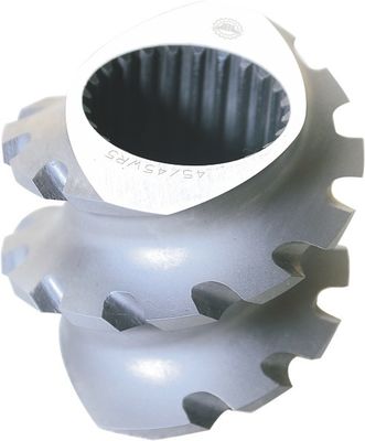Screw Element Screw Barrel Screw Parts Shaft for Clextral Twin Screw Extruder