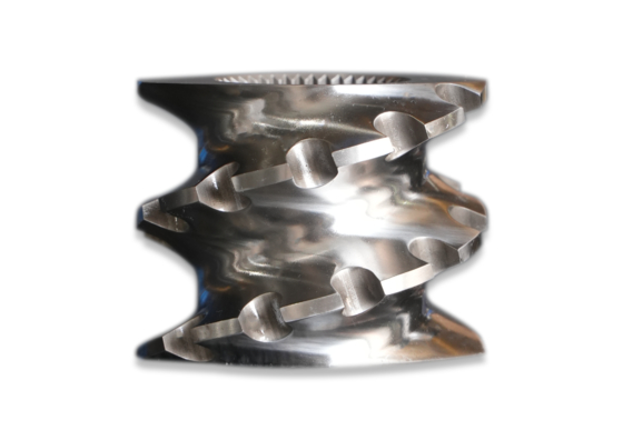 65/75/85/95/110/120/135/mm Center Diameter Customized Material Screw Element for Extruder Machine Parts