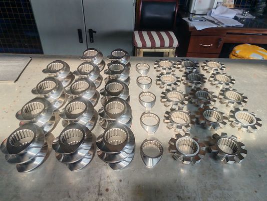 STS 75  Plasetic Twin Screw Extruder Machine screw elements 