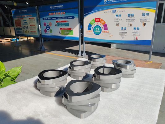 SZK 250 Twin Screw Extruder Screw Elements with ISO 9001 Certification and Customized Options