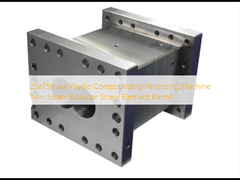 Zse75maxx Plastic Compounding Pelletizing Machine Twin Screw Extruder Screw Element Barrel