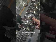 PP PE POM PVC PET Extruder spear parts for co-rotating plastic machinery